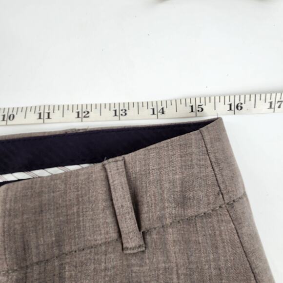 Banana Republic Contoured Fit Dress Pant Career Women 8 Gray Trousers Workwear - Picture 8 of 10